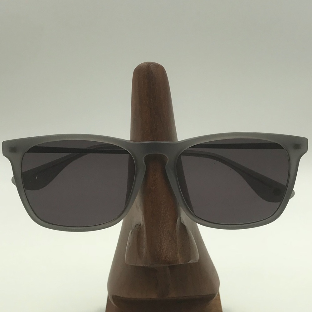 Bogota Silver/Grey Oval Sunglasses Frames